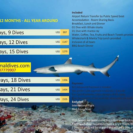 Liberty Guesthouse Maldives Mahibadhoo Bagian luar foto