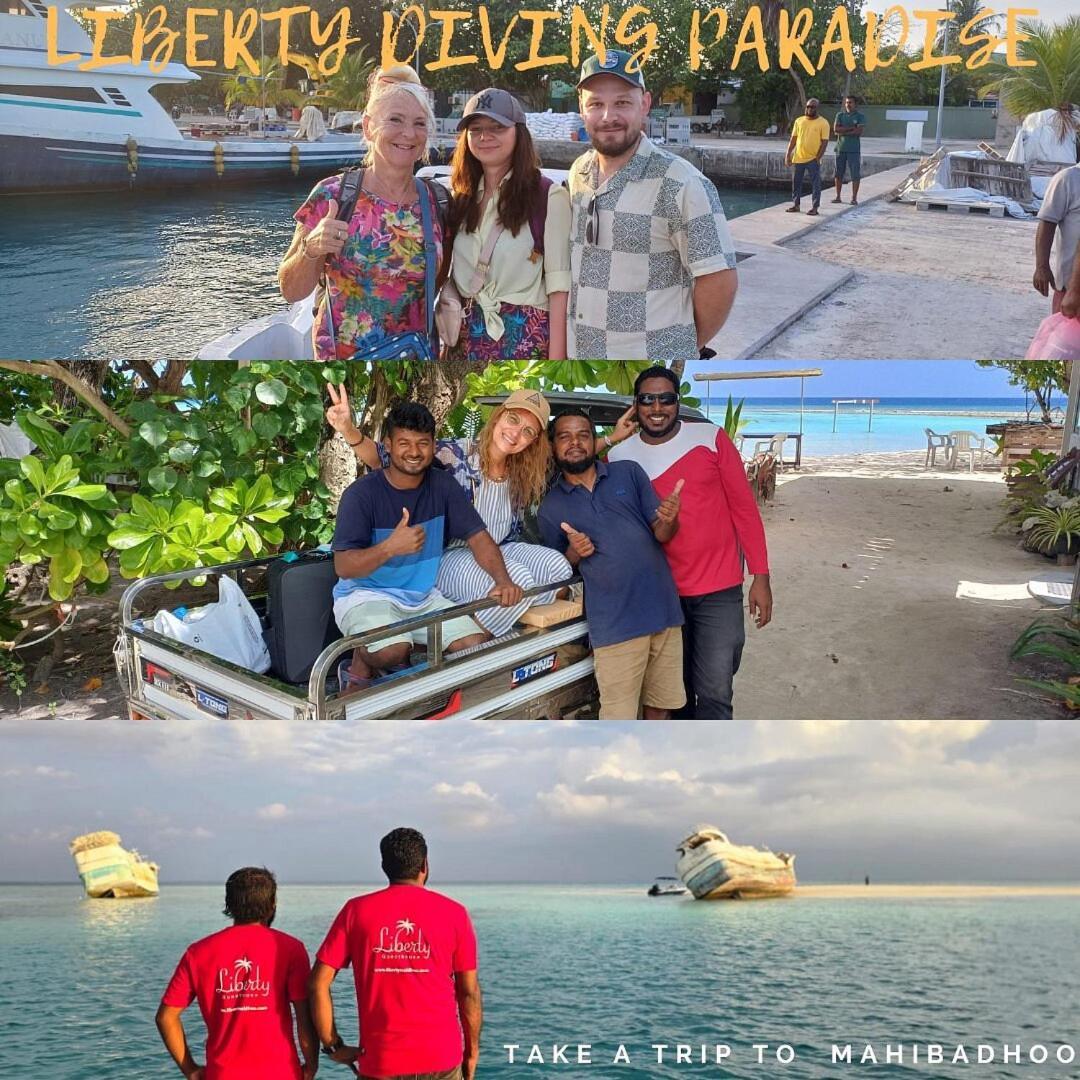 Liberty Guesthouse Maldives Mahibadhoo Bagian luar foto